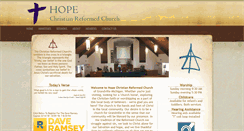 Desktop Screenshot of hopecrcgrandville.com